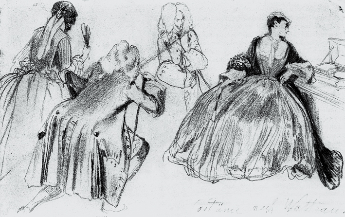  Adolpyh Von Menzel —— 速写 视点出版 (33)